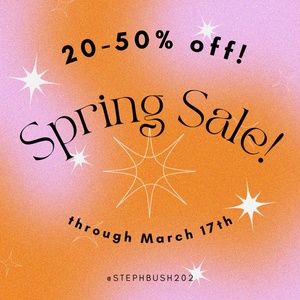 🔥 Spring Sale Through March 17th! 🔥